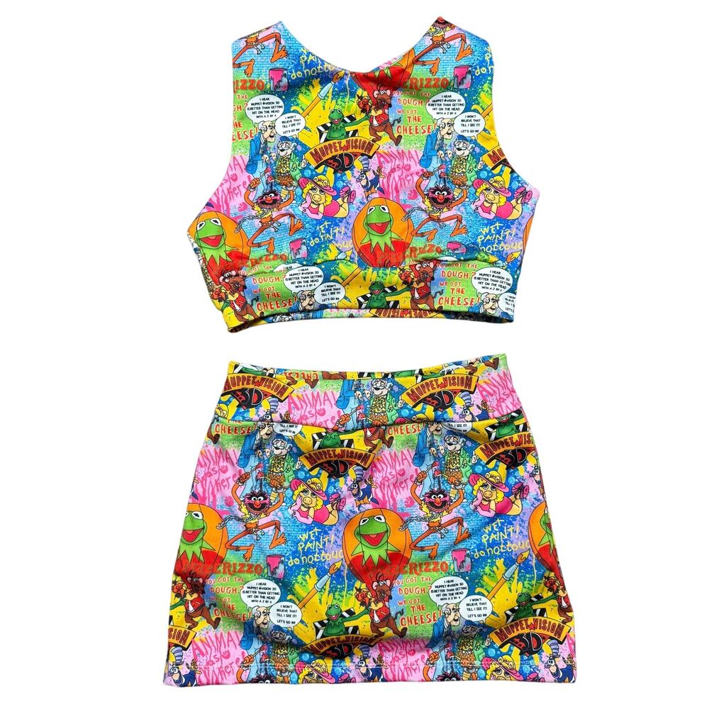 Handmade Muppets theme athletic set best for 4T